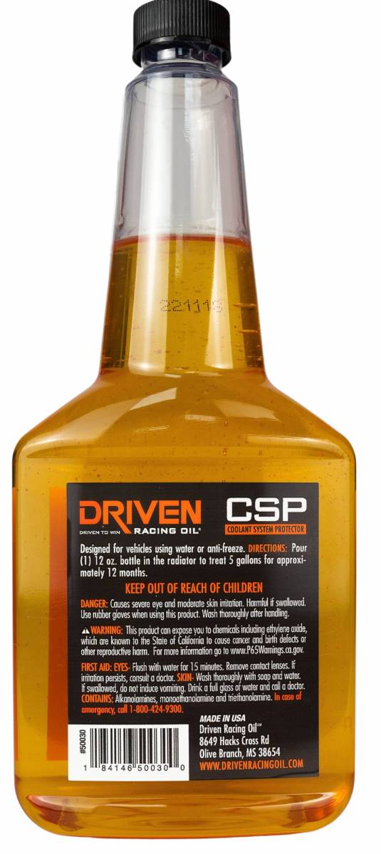Driven Racing Oil/ Joe Gibbs 50030 Coolant Additive||50030_1.Jpg||86||j4050030||1518877
