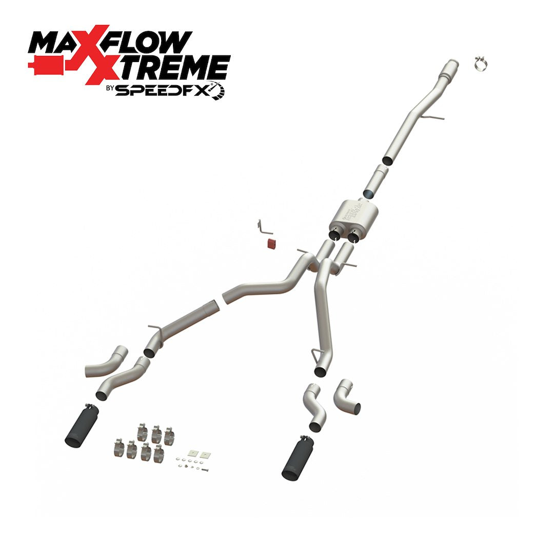Product of SpeedFX 50101 MaxFlow Xtreme Cat Back System Single Exhaust System Kit