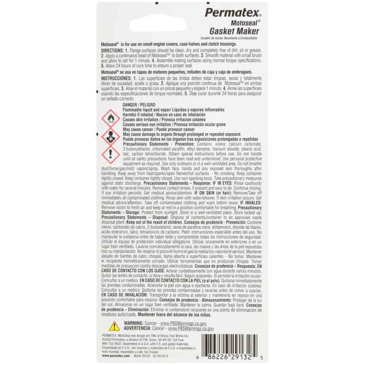 Product of Permatex 29132 Gasket Sealer