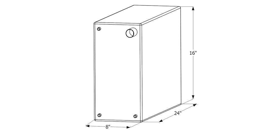 Product of Icon 12730 Fresh Water Tank