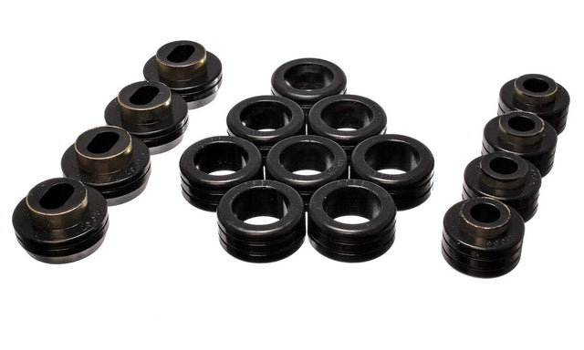 Product of Energy Suspension 3.4131G Black Polyurethane Body Mount Bushings