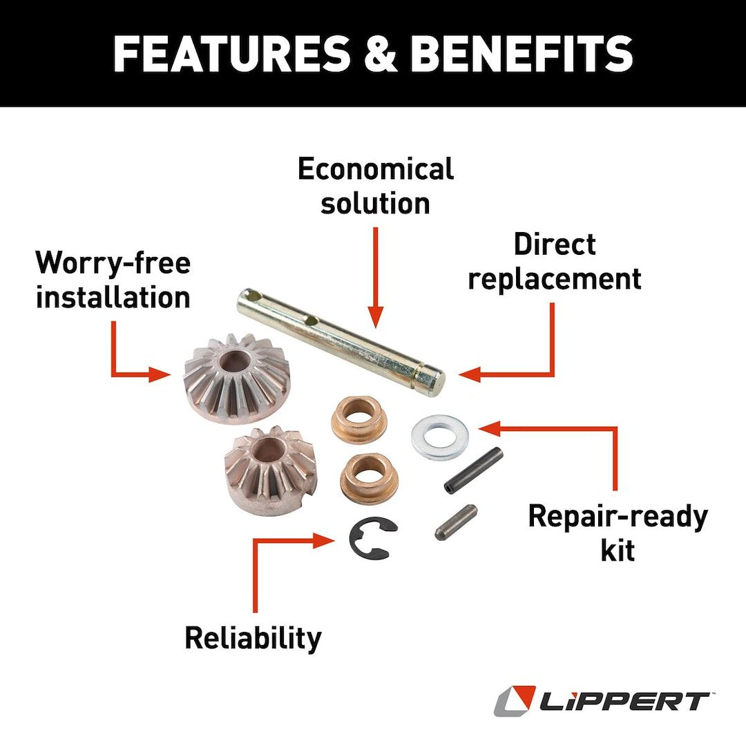 Product of Lippert Components 146060 Trailer Landing Gear Leg Repair Kit