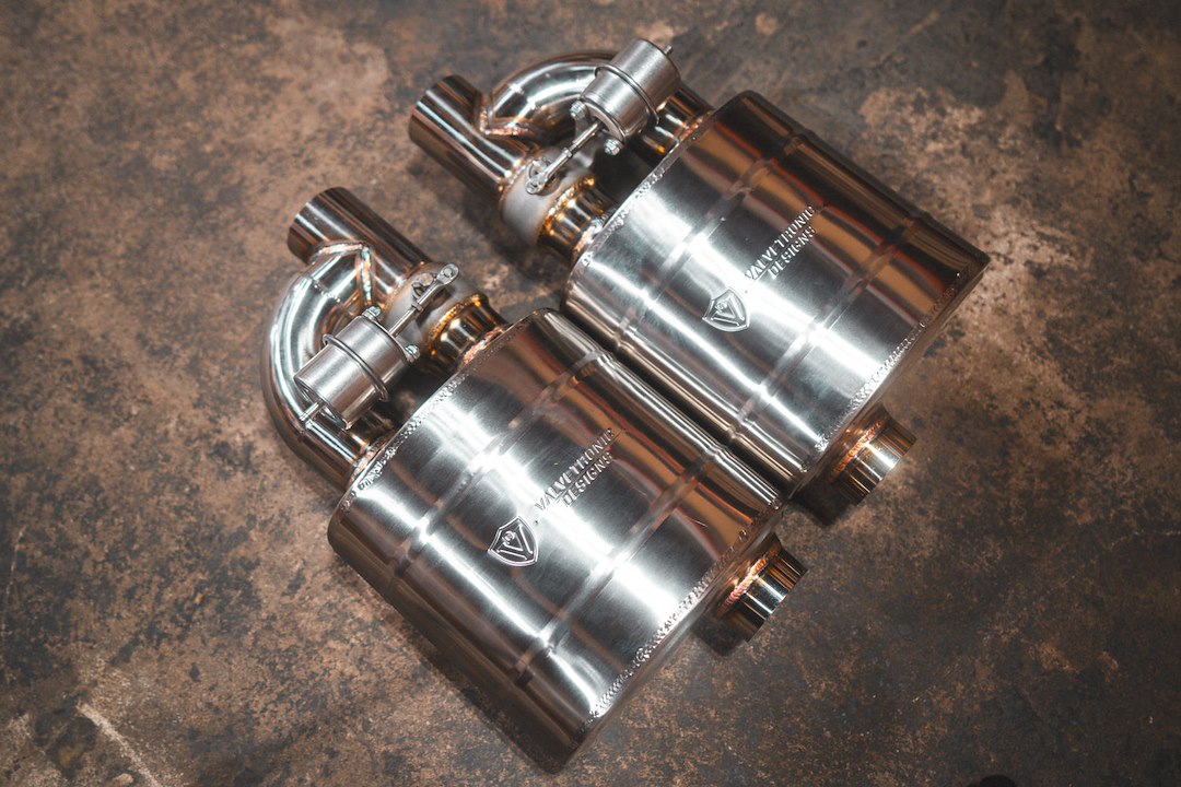 Product of Valvetronic Design UVM.76MM.X2 Exhaust Muffler