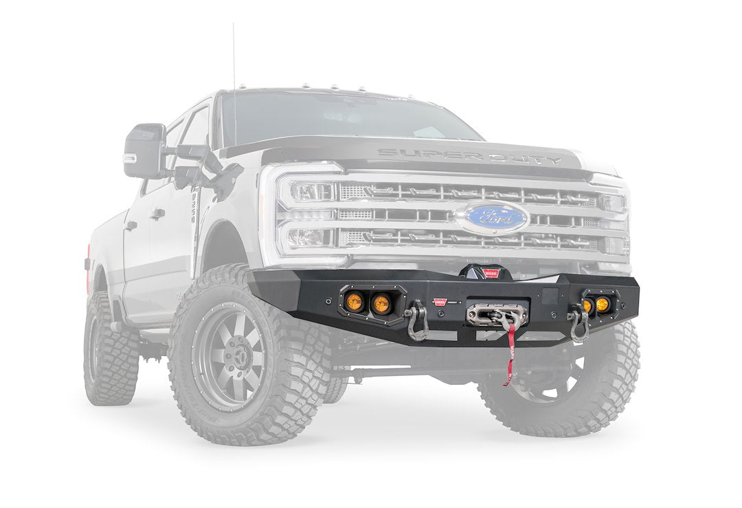 Warn 110759 Bumper||110759_Ford_Superduty_Ascent_Baja No Bar Ghosted.Jpg||85||w36110759||1472528