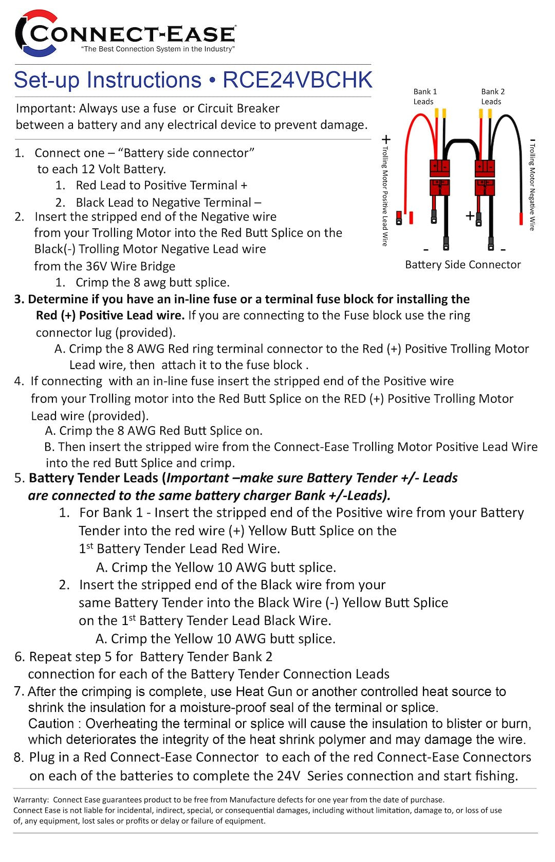 Product of Connect-Ease Rce24vbchk Battery Connection Harness