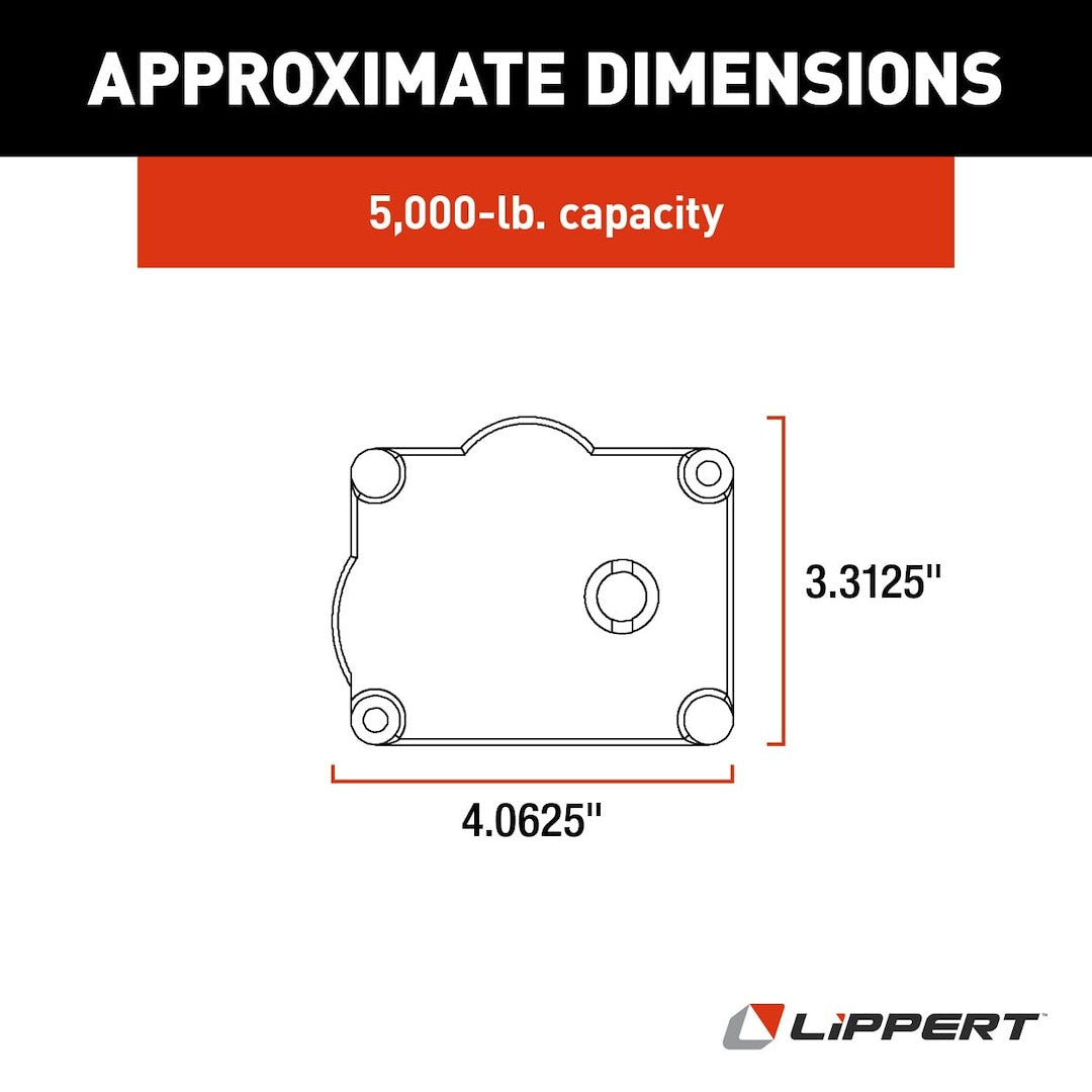 Product of Lippert Components 141893 Trailer Landing Gear Motor
