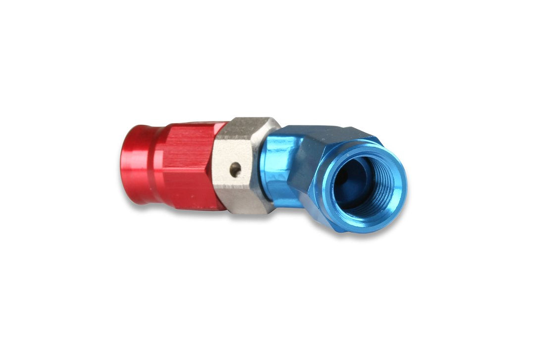 Product of Earl's Plumbing Speed-Seal ™ 604533ERL Female Swivel 3/16 Inch (-3 AN) Blue/ Red/ Silver