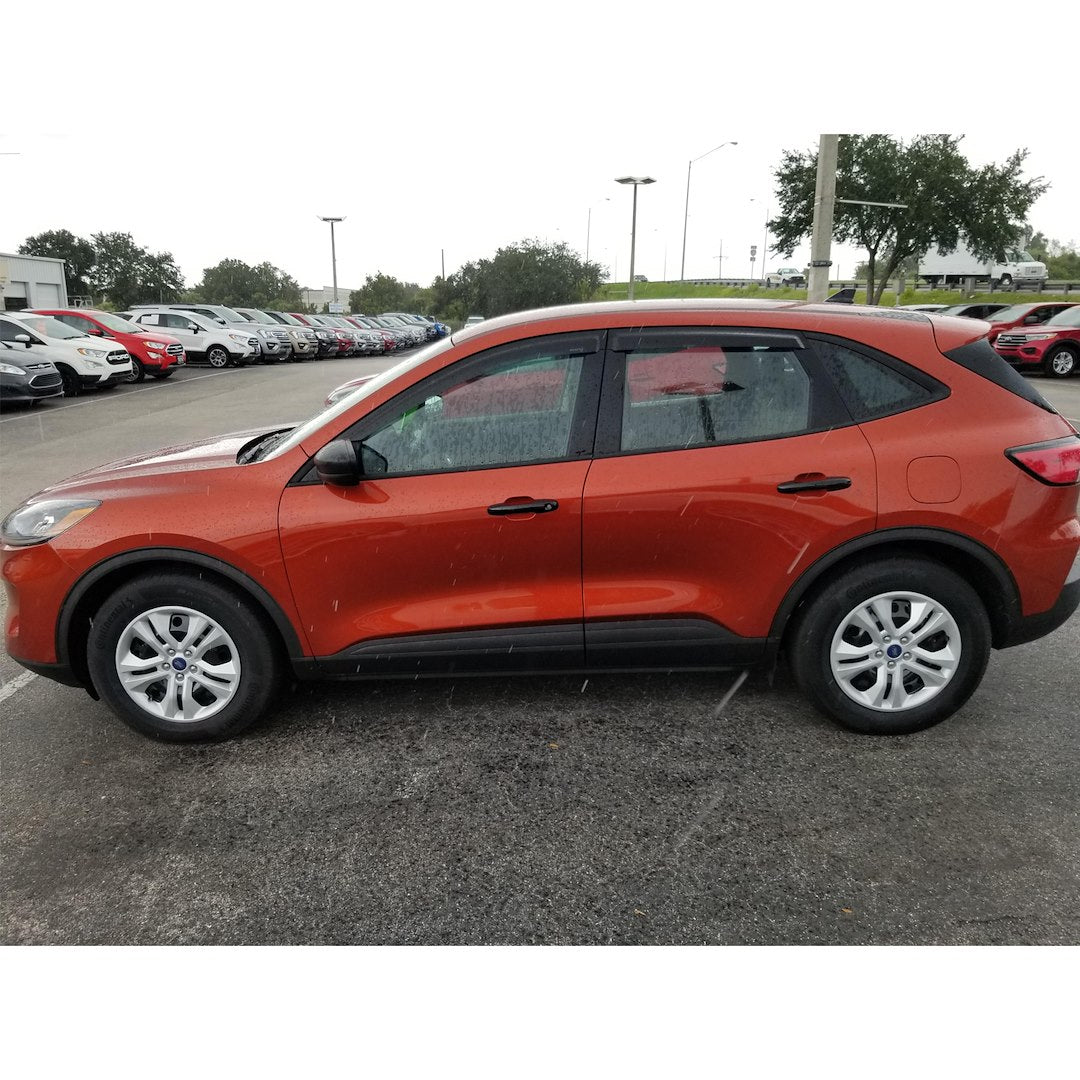 Product of TrailFX 4428H TFX 4-PC Window Vents Outside Channel Rainguard