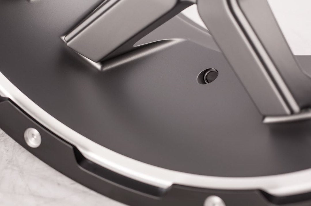 Product of Grid Wheels 17x9 Anthracite Gray With Black Lip Wheel - Not Applicable Bolt Pattern