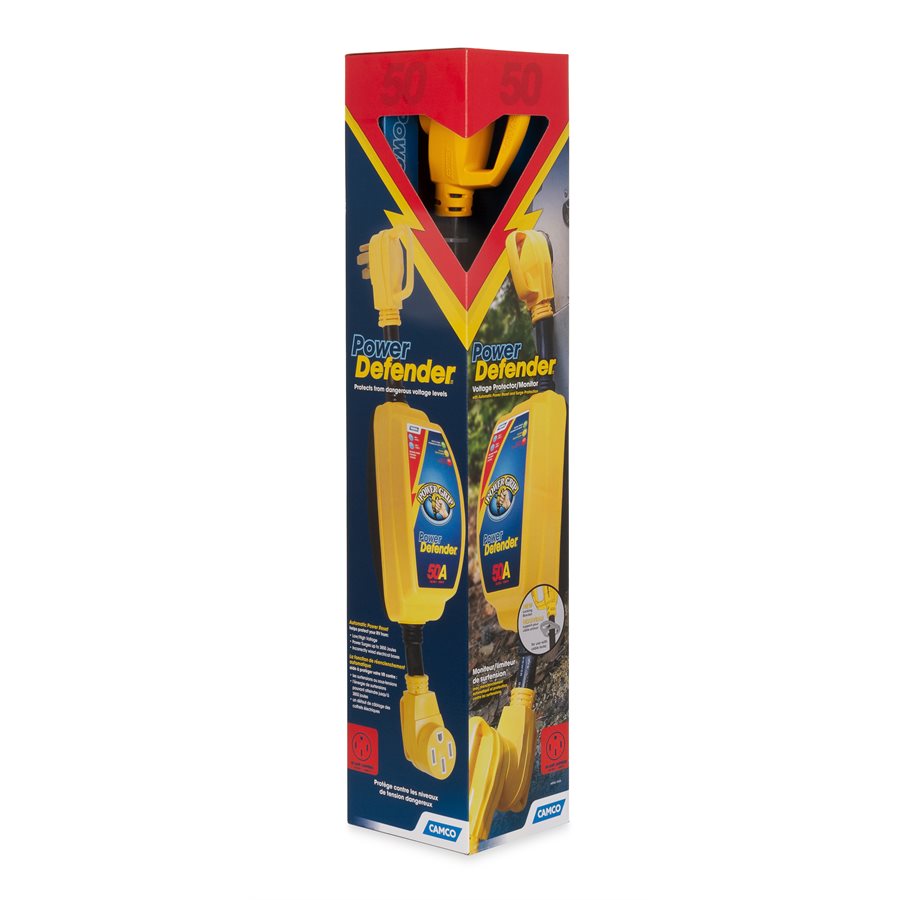 Product of Camco 55306 120 Volt 50 Amp Surge Protector