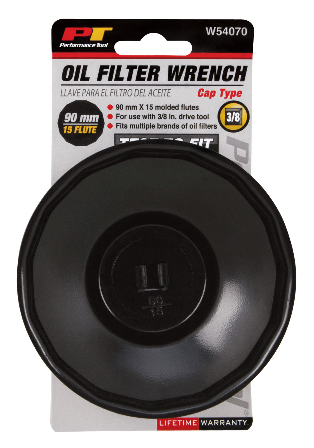 Performance Tool W54070 Oil Filter Wrench||w54070_Pkg.Jpg||86||ptlw54070||2345202