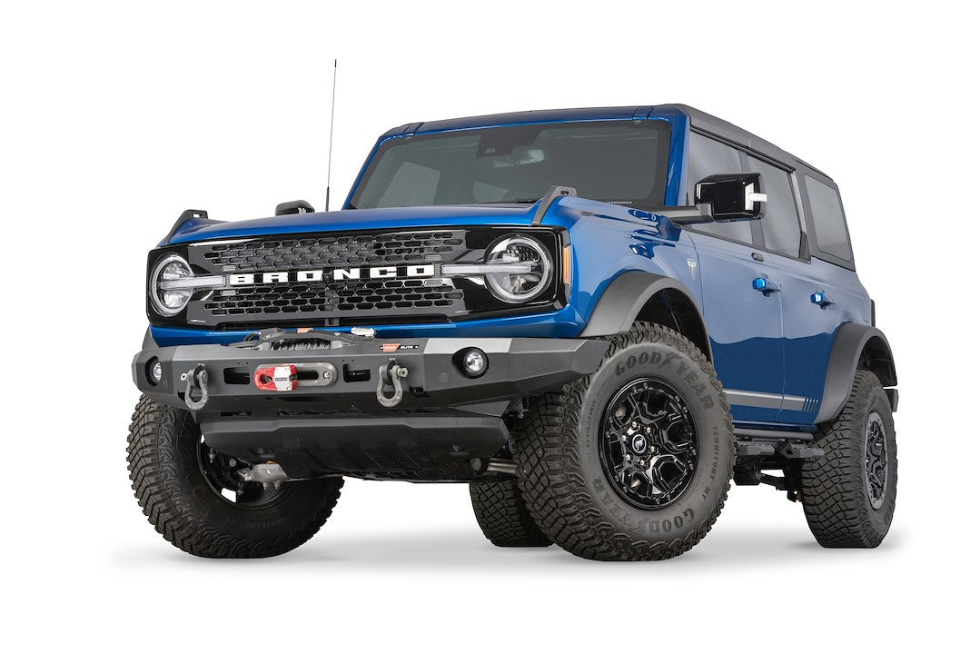 Product of Warn 107870 Elite Series Steel Powder Coated Bumper