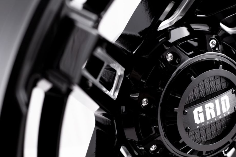 Product of Grid Wheels 18x9 Black With Natural Accents Wheel - Not Applicable Bolt Pattern