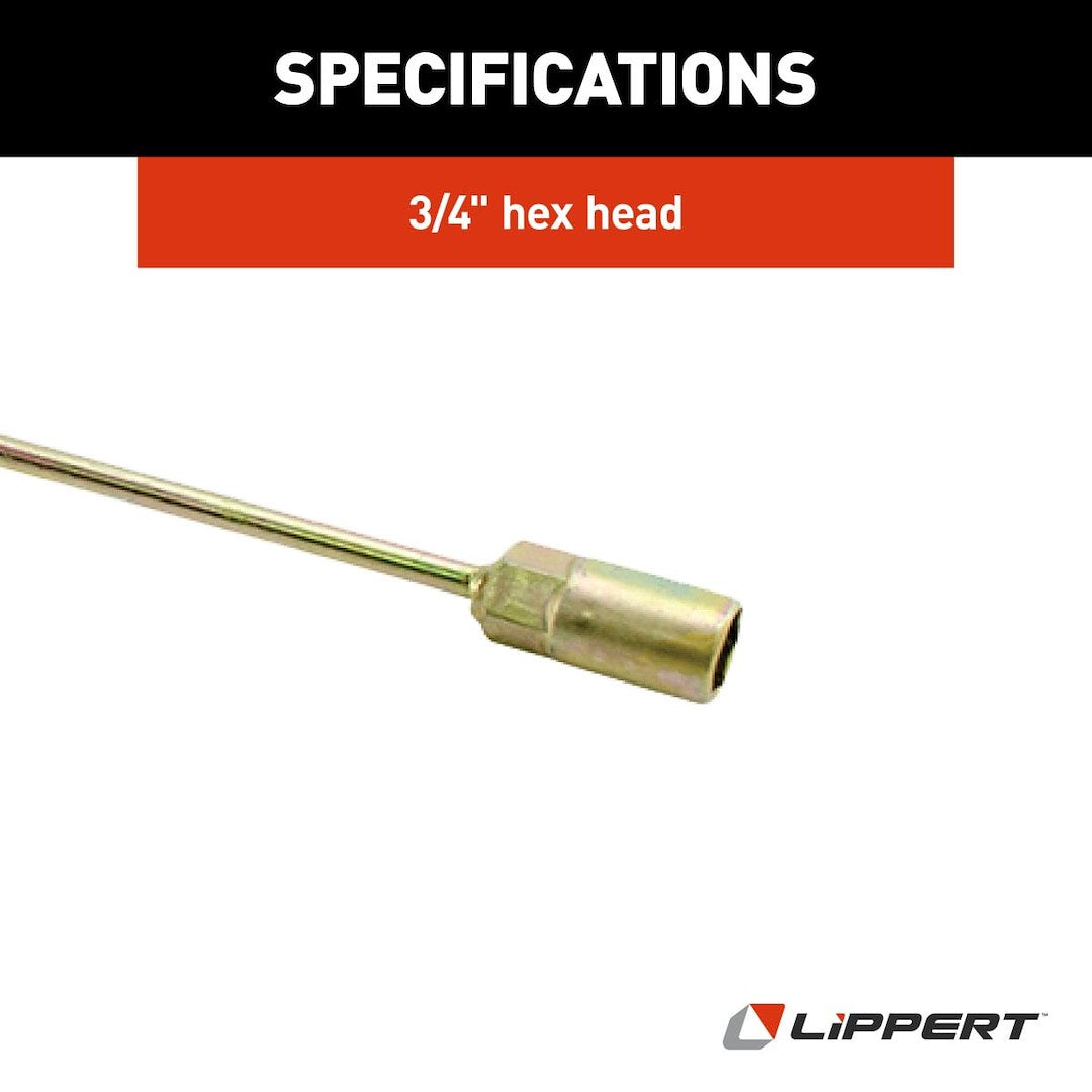 Product of Lippert Components 285324 Trailer Stabilizer Jack Stand Crank