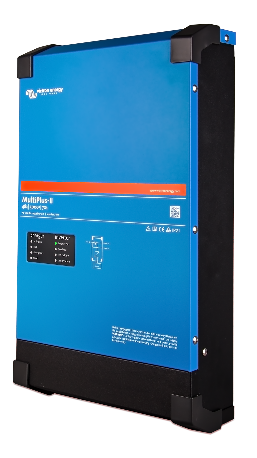 Victron Energy Pmp482505110 Power Inverter/ Battery Charger||pmp482505110_2.Png||87||vicp482505110||1157437