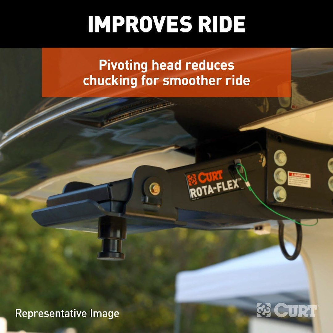 Product of Lippert Components 328329 Rota-Flex King Pin 21000 Pound Fifth Wheel Trailer Hitch Pin Box