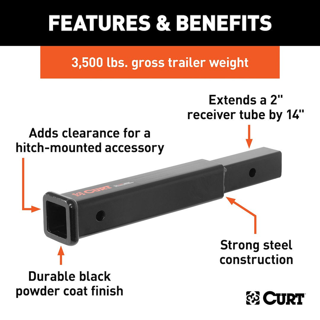 Curt 45795 Trailer Hitch Extension||45795_3008x1990_Fa.Jpg||86||c9345795||892199