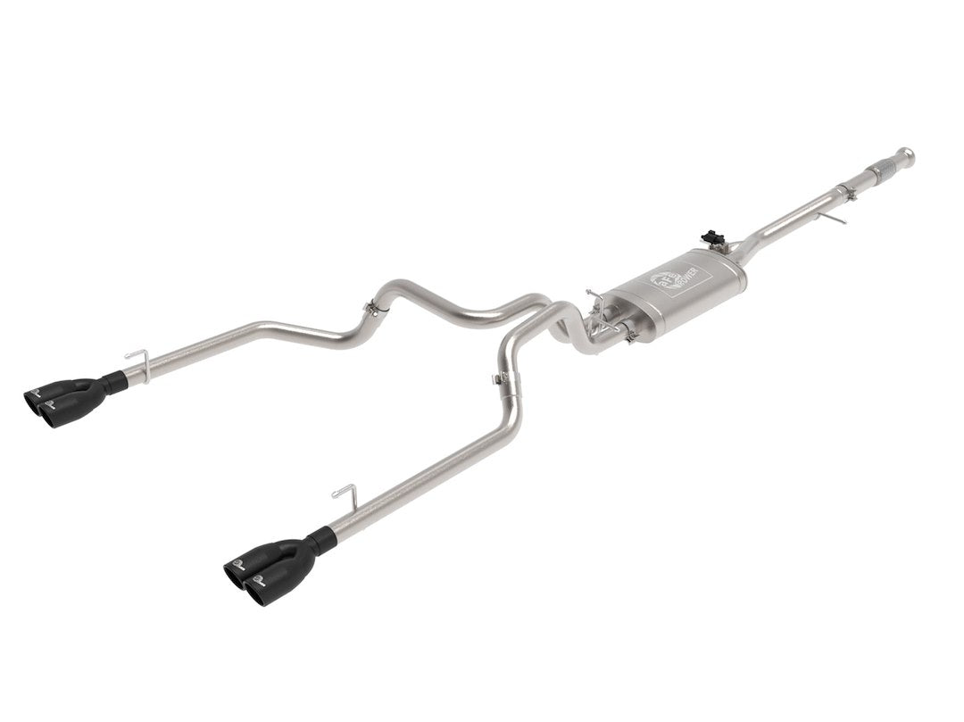 Product of Advanced FLOW Engineering 49-34139-B Gemini XV Cat-Back System Single Exhaust System Kit