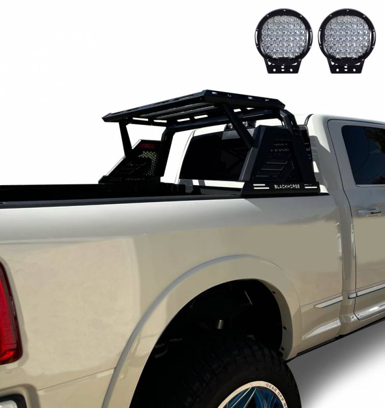 Product of Black Horse Offroad AR2-03BA3-PL69B  Truck Bed Bar