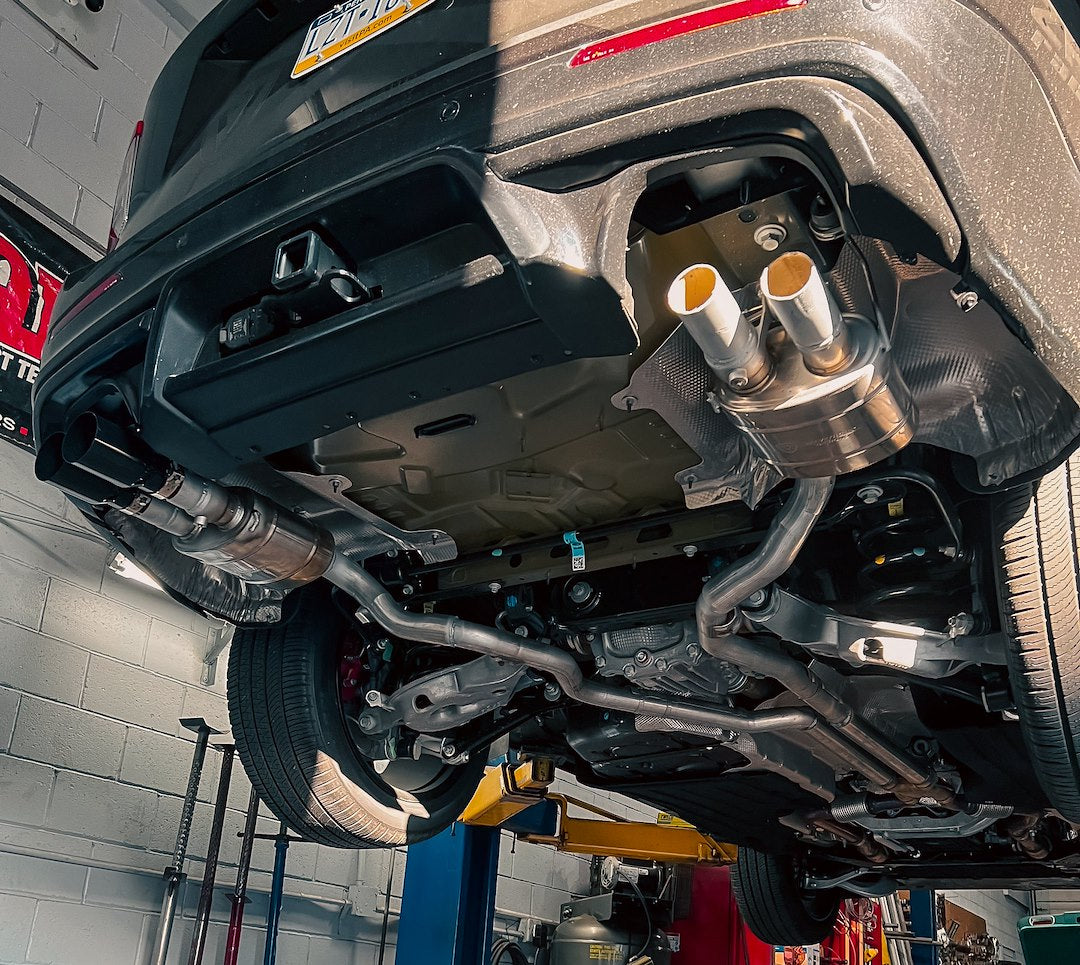 Product of Valvetronic Design UVM.76MM.DUALOUT.X2 Exhaust Muffler