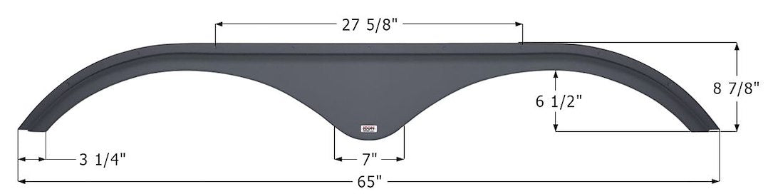 Product of Icon 14144 Fender Skirt