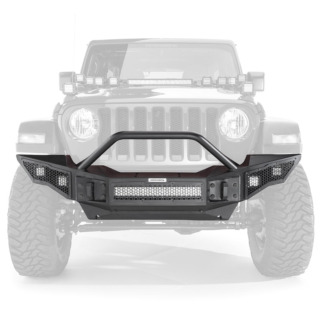 Product of Go Rhino 331201T Rockline Steel Textured Powder Coated Bumper