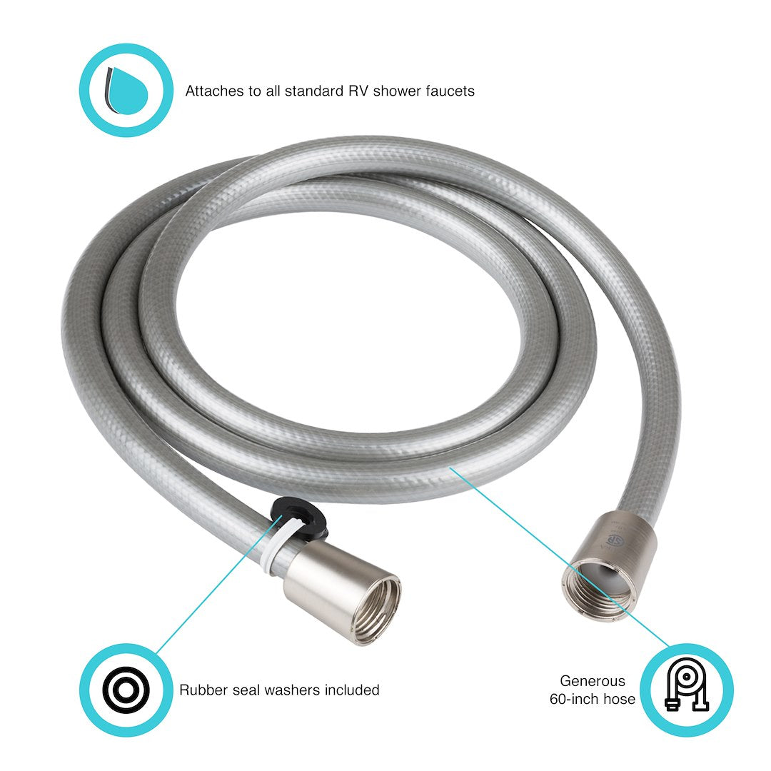 Dura Faucet Df-Sa230-Sn Shower Head Hose||df-Sa230-Sn.Jpg||86||d6udfsa230sn||1200317