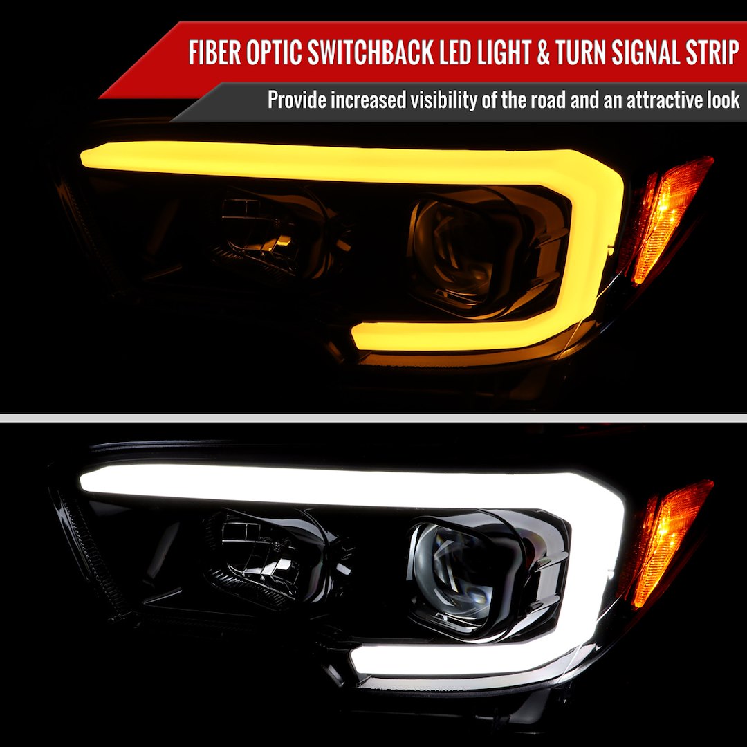 Spec-D Tuning 2lhp-Tac16g-Tm Headlight Assembly||2lhp-Tac16g-Tm_1.Jpg||86||sdt2lhptac16g||1563606