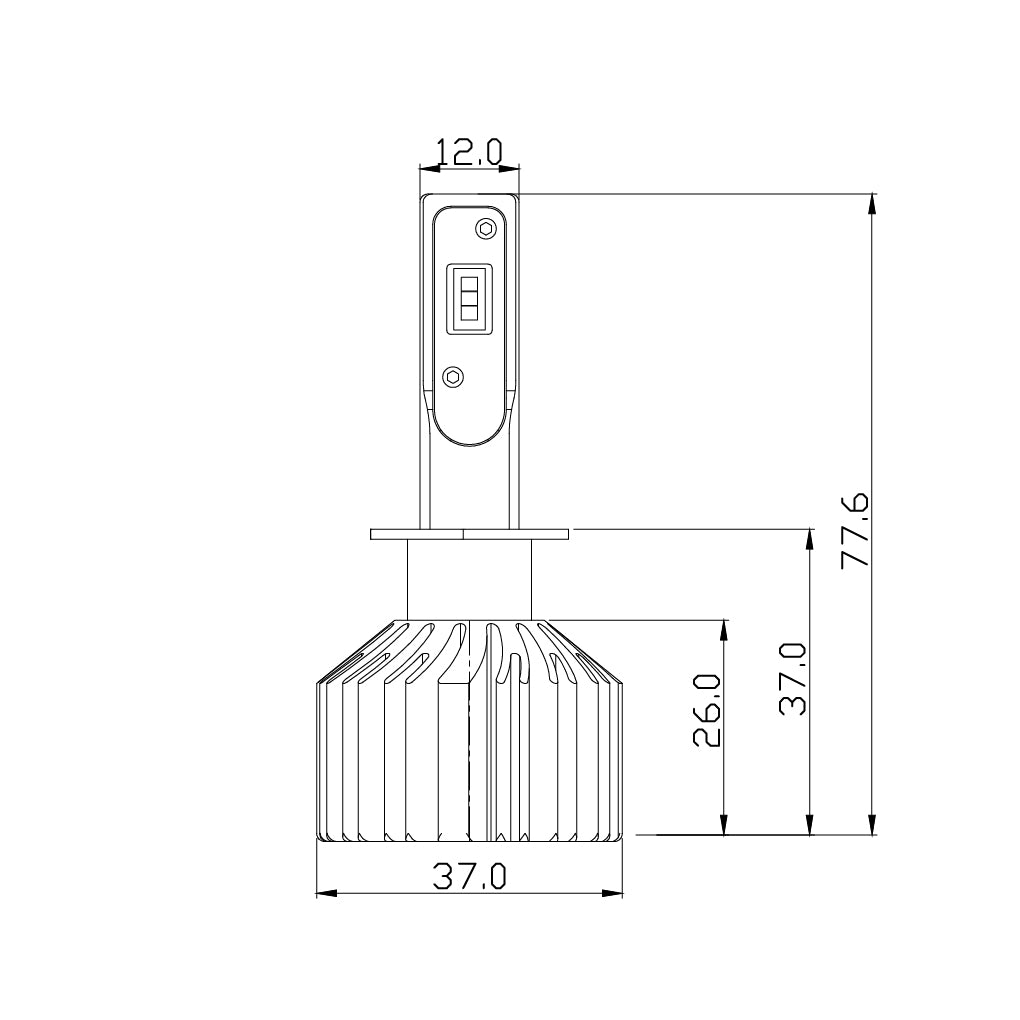Product of Arc Lighting 21011 Driving/ Fog Light Bulb - Led