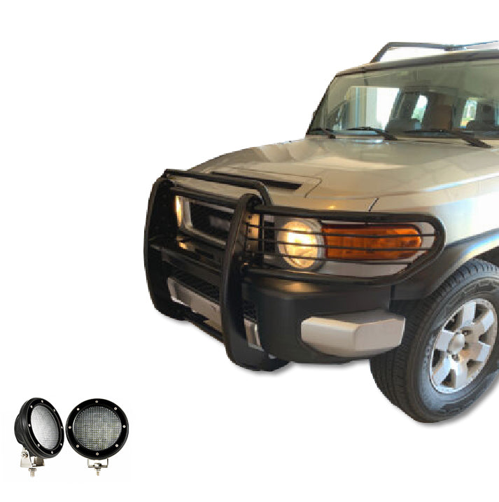 Product of Black Horse Offroad 17A098600MA-PLFB Grille Guard