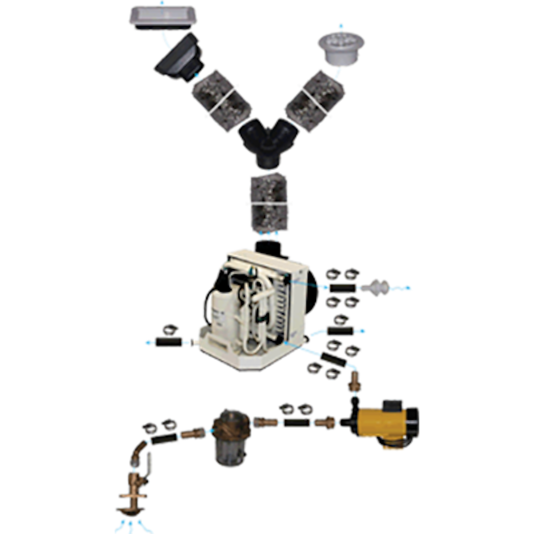 Product of Webasto 5012465A 16000 BTU  Air Conditioner