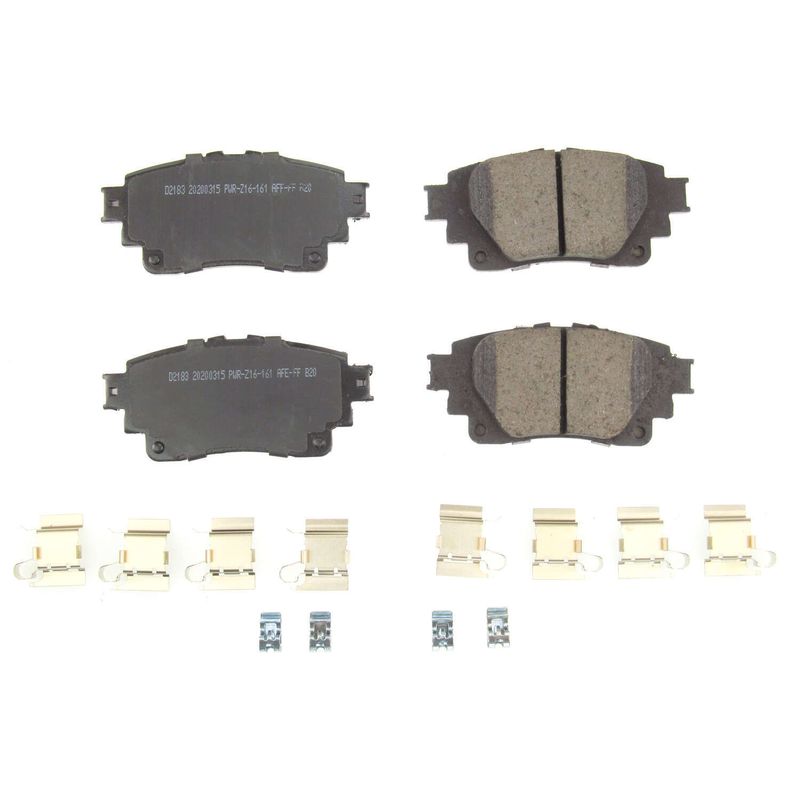 Product of Power Stop 17-2183 Performance Brake Pad - Set Of 4