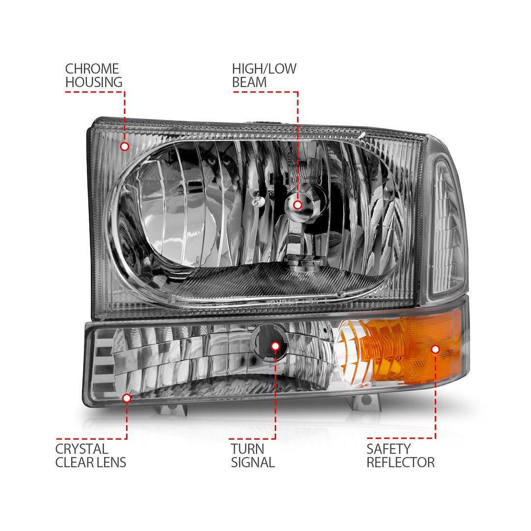Product of Anzo Usa 111081 Headlight Assembly