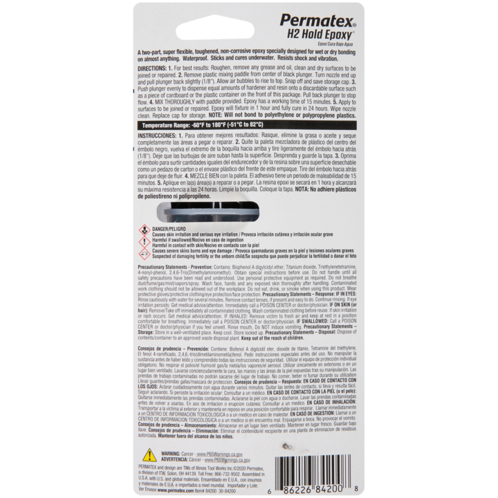 Product of Permatex 84200 Epoxy