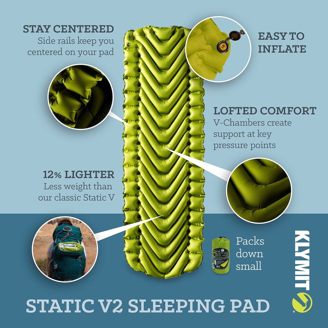Product of Klymit 06s2gr03c Sleeping Pad