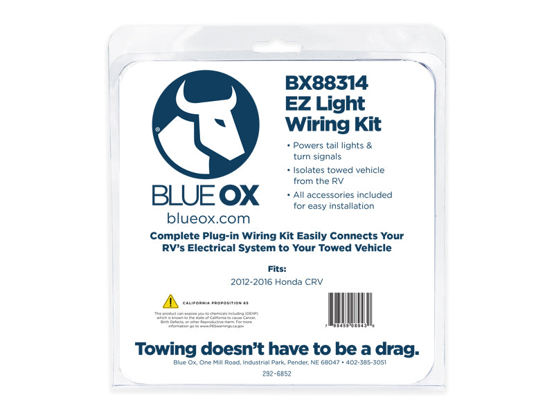 Product of Blue Ox Bx88314 Towed Vehicle Wiring Kit