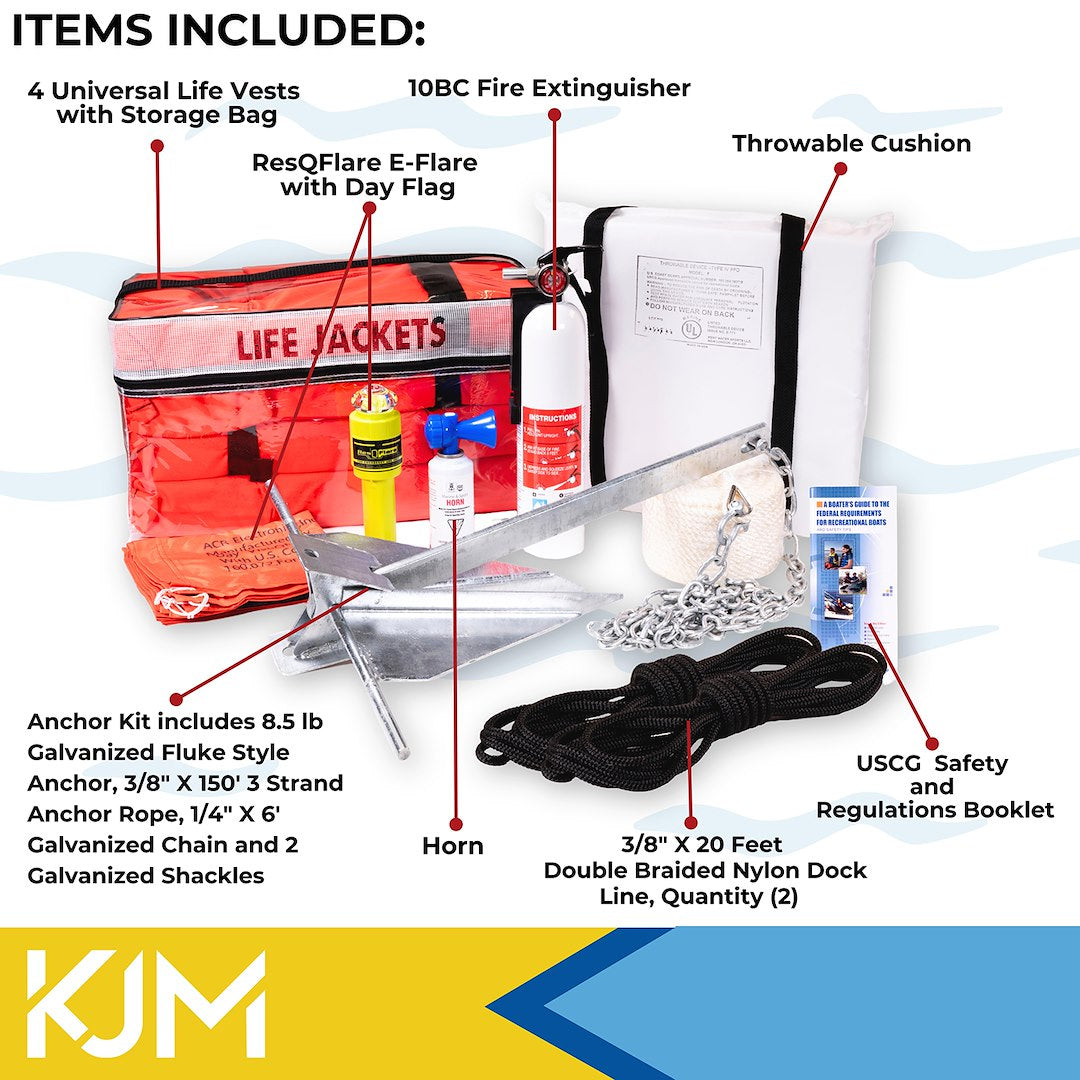 Product of Kjm 42101 Boater Safety Kit