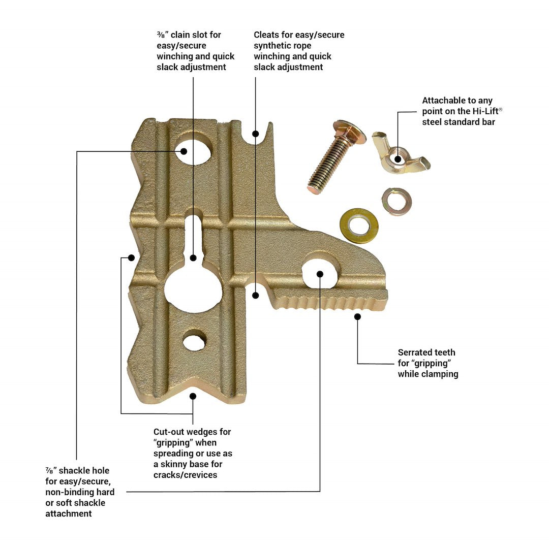 Hi-Lift Jack Wcsa-101 Jack Spreader Attachment||wcsa-101_1.Jpg||86||h12wcsa101||1181325