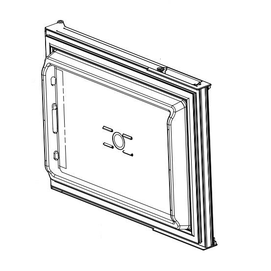Thetford/ Norcold 50829 Freezer Door Assembly||638530_Diagram.Jpg||85||dca50829||1788043