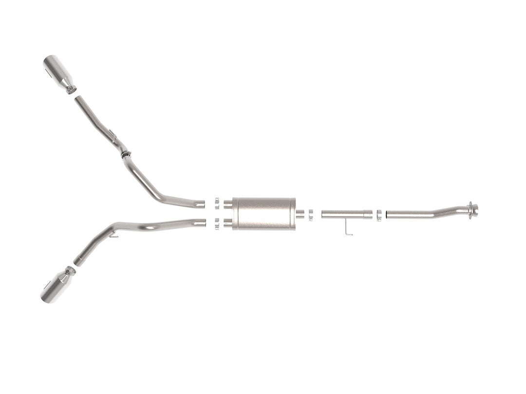 Product of Advanced FLOW Engineering 49-33126-P Vulcan Cat-Back System Single Exhaust System Kit