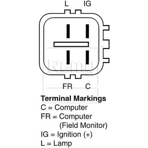 Product of Remy International 12550 Alternator/ Generator