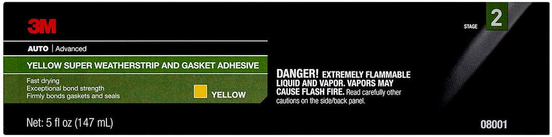 Product of 3m 08001 Weatherstripe Adhesive