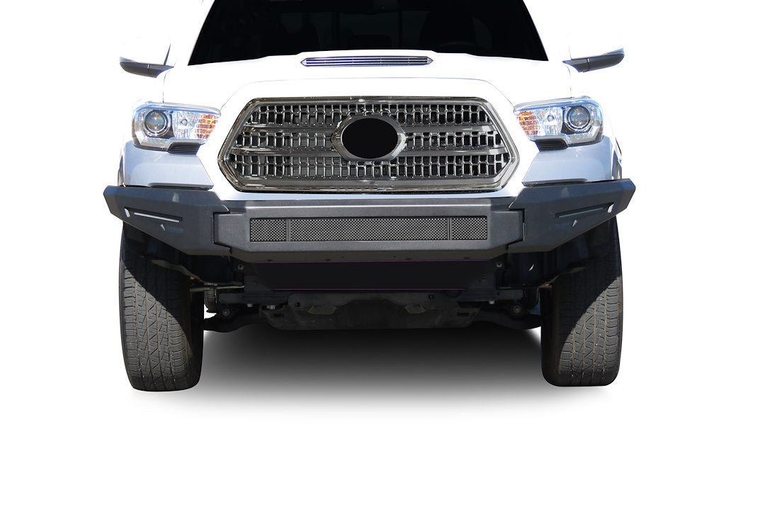 Product of Black Horse Offroad AFB-TA21-BU Armour II Steel Matte Powder Coated Bumper