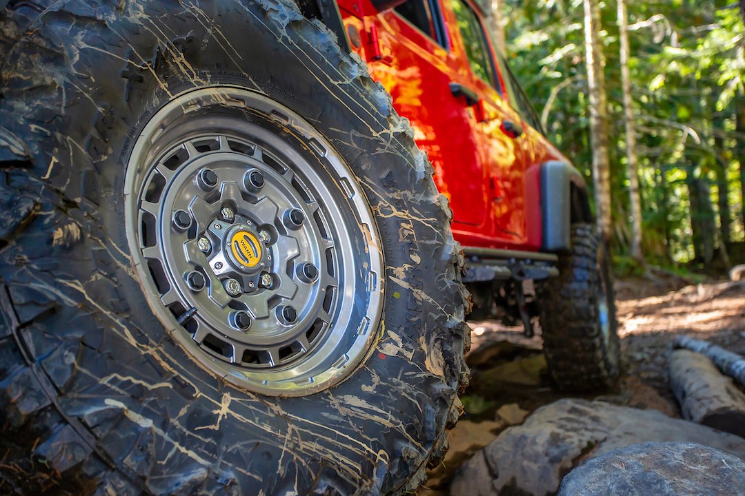 Product of Warn 17x8.5 Gun Metal Wheel - 5x5.00 Bolt Pattern