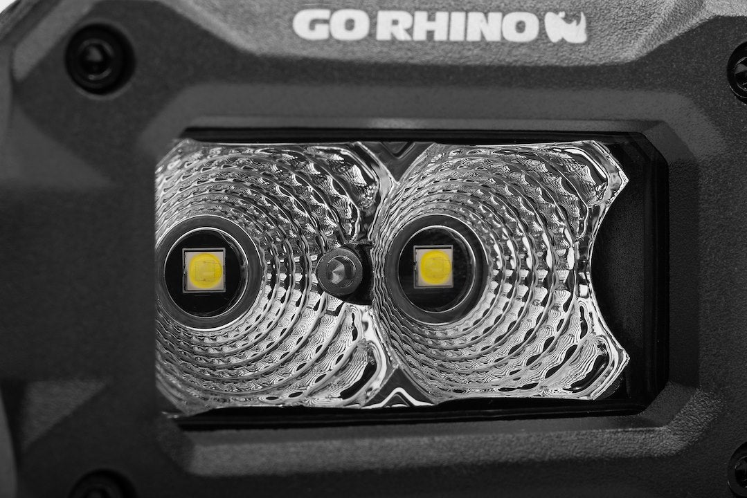 Go Rhino 751003023fbs Driving/ Fog Light||go-Rhino-Bright-Series-Led-Lights-751003023fbs-Onwhite-1072.Jpg||88||g261003023fbs||854818