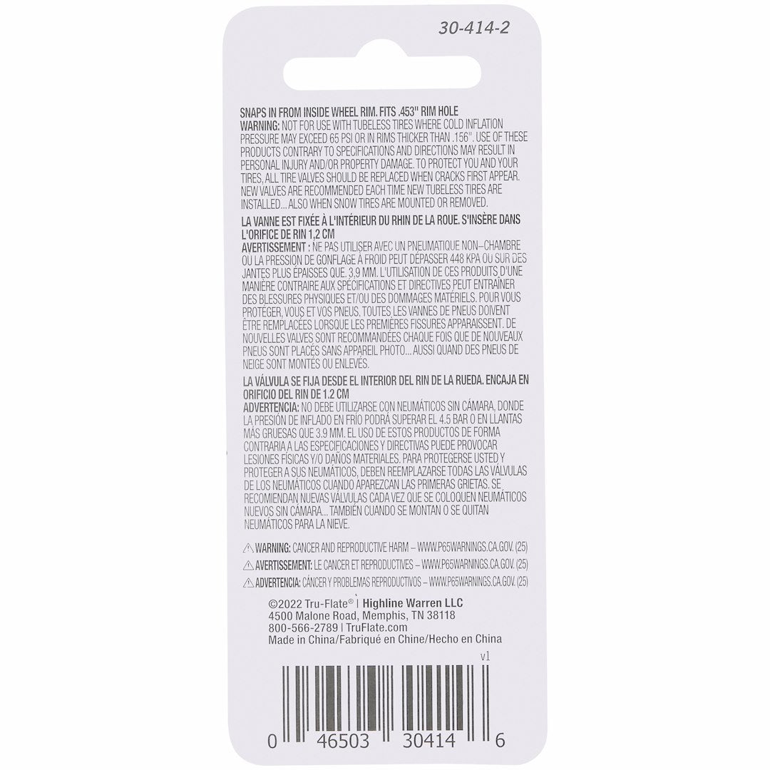 Tru Flate 30-414-2 Valve Stem||30-414-2_2.Jpg||87||t2f304142||2245866