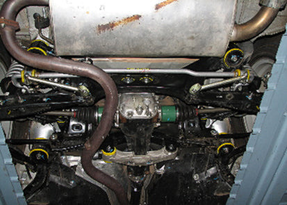 Product of Whiteline BSR49XZ Solid Spring Steel Stabilizer Bar