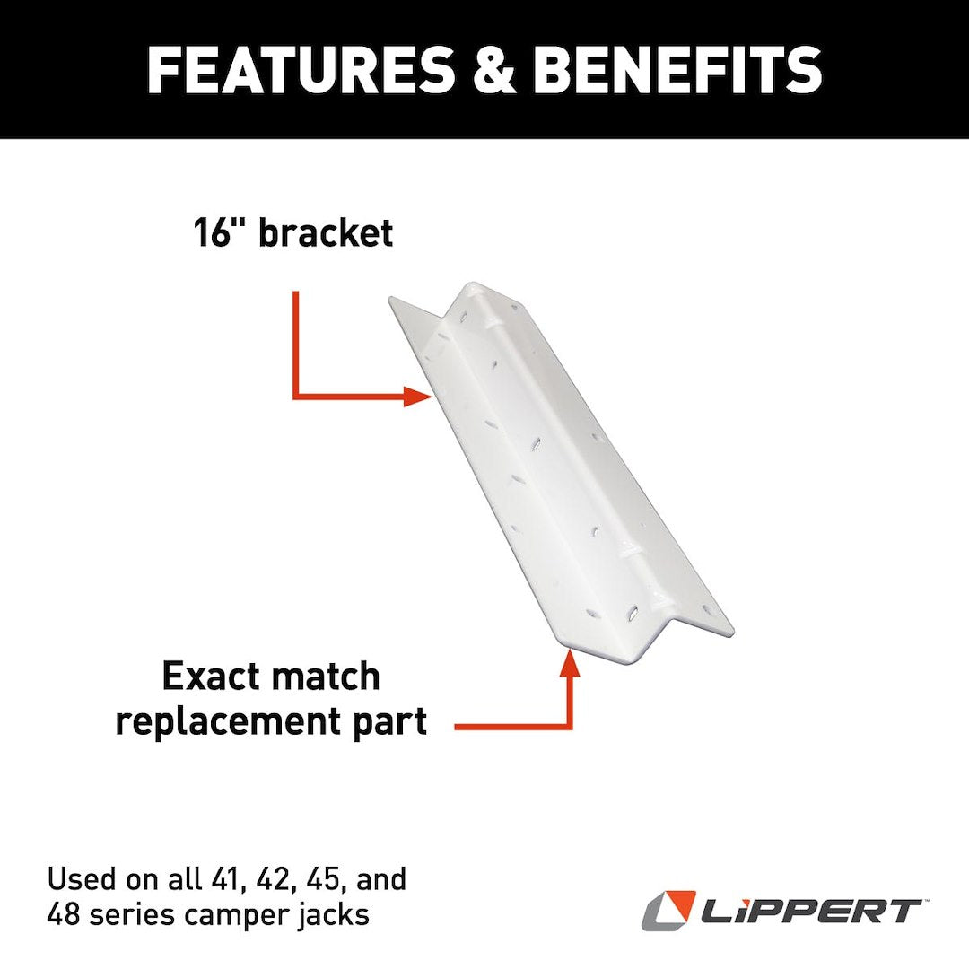 Product of Lippert Components 182493 Camper Jack Bracket