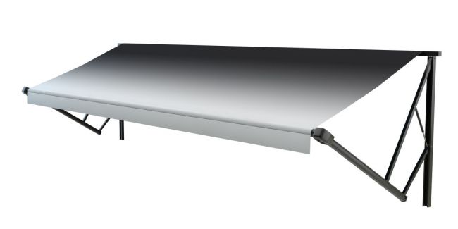 Product of Lippert Components V000309615 RV Patio Electric Awning , Black Fade