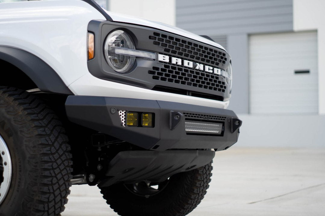 Product of DV8 Offroad FBBR-06 OE Plus Steel Powder Coated Bumper